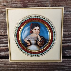 Pickard CARMEN By Sanchez "The Sanchez Miniatures" Plate #739 - Plate 6 1/8"